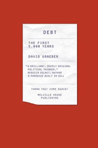 Debt The First 5000 Years book cover placeholder